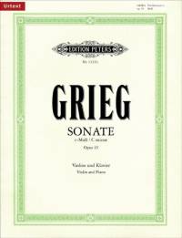 Sonate Nr. 3 c-Moll op. 45 av Edvard Grieg