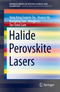 Halide Perovskite Lasers av Yong Kang Eugene Tay