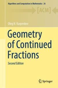 Geometry of Continued Fractions av Oleg N. Karpenkov