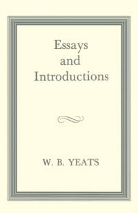 Essays and Introductions av W B Yeats
