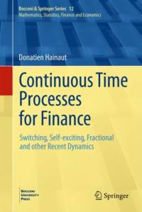 Continuous Time Processes for Finance av Donatien Hainaut