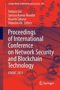 Proceedings of International Conference on Network Security and Blockchain Technology av Debashis De