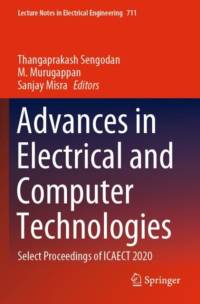 Advances in Electrical and Computer Technologies av Sanjay Misra