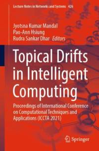Topical Drifts in Intelligent Computing av Pao-Ann Hsiung