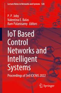 IoT Based Control Networks and Intelligent Systems av Valentina E. Balas