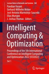 Intelligent Computing & Optimization av Pandian Vasant