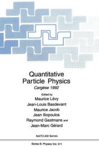 Quantitative Particle Physics av North Atlantic Treaty Organization