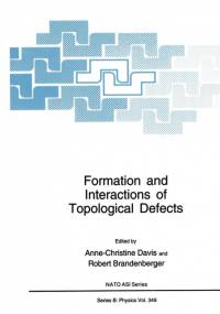 Formation and Interactions of Topological Defects av North Atlantic Treaty Organization