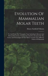 Evolution Of Mammalian Molar Teeth: To And From The Triangular Type Including Collected And Revised Researches Trituberculy And New Sections On The Fo av Henry Fairfield Osborn