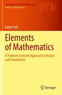 Elements of Mathematics av Gabor Toth