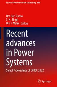 Recent advances in Power Systems av Om Hari Gupta