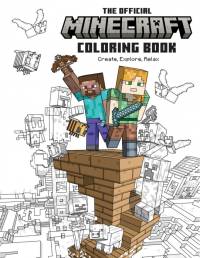 The Official Minecraft Coloring Book: Create, Explore, Relax!: Colorful Storytelling for Advanced Artists av Insight Editions