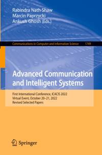 Advanced Communication and Intelligent Systems av Rabindra Nath Shaw