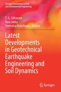 Latest Developments in Geotechnical Earthquake Engineering and Soil Dynamics av Ravi Jakka