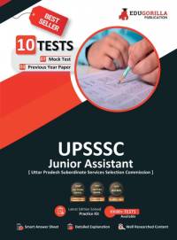 UPSSSC Junior Assistant Exam 2023 (English Edition) - 7 Full Length Mock Tests and 3 Previous Year Papers (1200 Solved Questions) with Free Access to Online Tests av Edugorilla Prep Experts