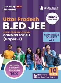 UP B.Ed Joint Entrance Exam (Paper 1) 2023 (English Edition) - 7 Mock Tests and 3 Previous Year Papers (1500 Solved Questions) with Free Access to Online Tests av Edugorilla Prep Experts