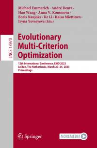 Evolutionary Multi-Criterion Optimization av Hao Wang
