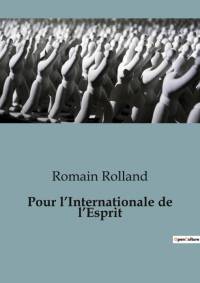 Pour l¿Internationale de l¿Esprit av Romain Rolland