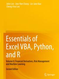 Essentials of Excel VBA, Python, and R av John Lee