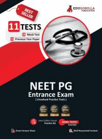 NEET PG Entrance Exam Preparation Book 2023 - 8 Mock Tests and 3 Previous Year Papers (3300 Unsolved Objective Questions) with Free Access To Online Tests av Edugorilla Prep Experts