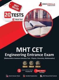 MHT CET Engineering Exam 2023 - Mathematics, Physics and Chemistry (PCM Group) - 20 Mock Tests (1500 Solved Questions) with Free Access To Online Tests av Edugorilla Prep Experts