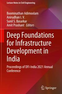 Deep Foundations for Infrastructure Development in India av Boominathan Adimoolam