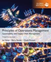 Principles of Operations Management: Sustainability and Supply Chain Management, Global Edition av Jay Heizer