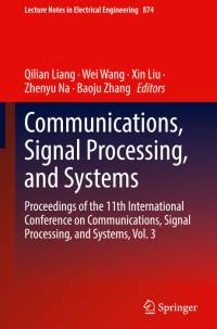 Communications, Signal Processing, and Systems av Qilian Liang