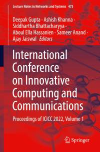 International Conference on Innovative Computing and Communications av Aboul Ella Hassanien