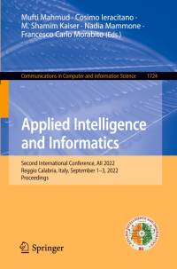 Applied Intelligence and Informatics av Mufti Mahmud