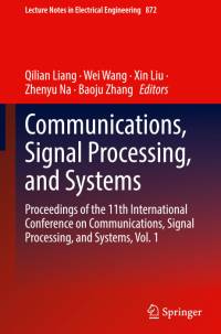 Communications, Signal Processing, and Systems av Qilian Liang