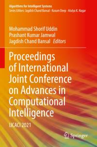 Proceedings of International Joint Conference on Advances in Computational Intelligence av Mohammad Shorif Uddin