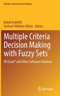 Multiple Criteria Decision Making with Fuzzy Sets av Gerhard-Wilhelm Weber