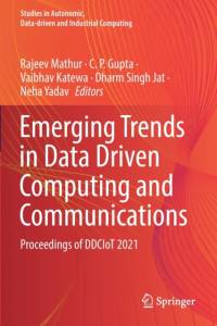 Emerging Trends in Data Driven Computing and Communications av Rajeev Mathur