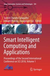 Smart Intelligent Computing and Applications av Suresh Chandra Satapathy