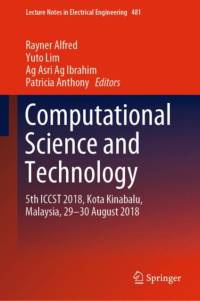 Computational Science and Technology av Rayner Alfred
