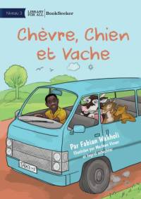 Goat, Dog and Cow - Chèvre, Chien et Vache av Fabian Wakholi
