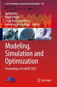 Modeling, Simulation and Optimization av Biplab Das