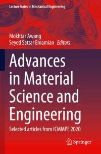 Advances in Material Science and Engineering av Mokhtar Awang