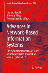 Advances in Network-Based Information Systems av Leonard Barolli