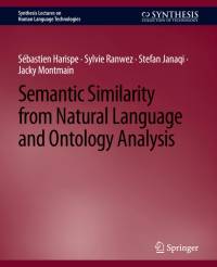 Semantic Similarity from Natural Language and Ontology Analysis av Sébastien Harispe