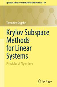 Krylov Subspace Methods for Linear Systems av Tomohiro Sogabe
