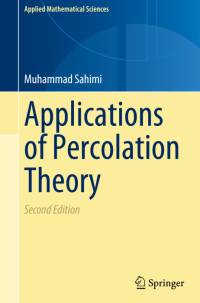 Applications of Percolation Theory av Muhammad Sahimi