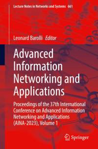Advanced Information Networking and Applications av Leonard Barolli