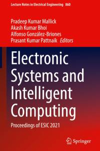 Electronic Systems and Intelligent Computing av Pradeep Kumar Mallick