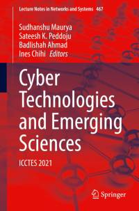 Cyber Technologies and Emerging Sciences av Sateesh K. Peddoju