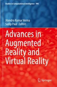 Advances in Augmented Reality and Virtual Reality av Sudip Paul