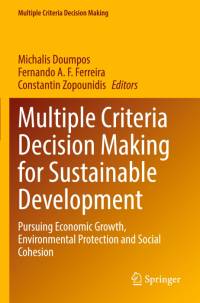 Multiple Criteria Decision Making for Sustainable Development av Michalis Doumpos