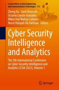 Cyber Security Intelligence and Analytics av Zheng Xu