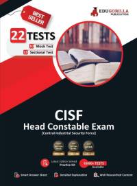 CISF Head Constable Recruitment Exam 2023 (English Edition) - 10 Mock Tests and 12 Sectional Tests (1300 Solved Questions) with Free Access To Online Tests av Edugorilla Prep Experts